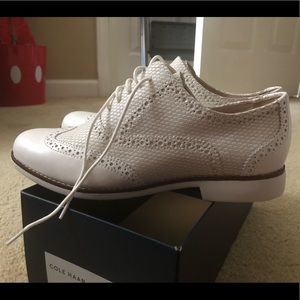 Cole Haan - pearl white oxford